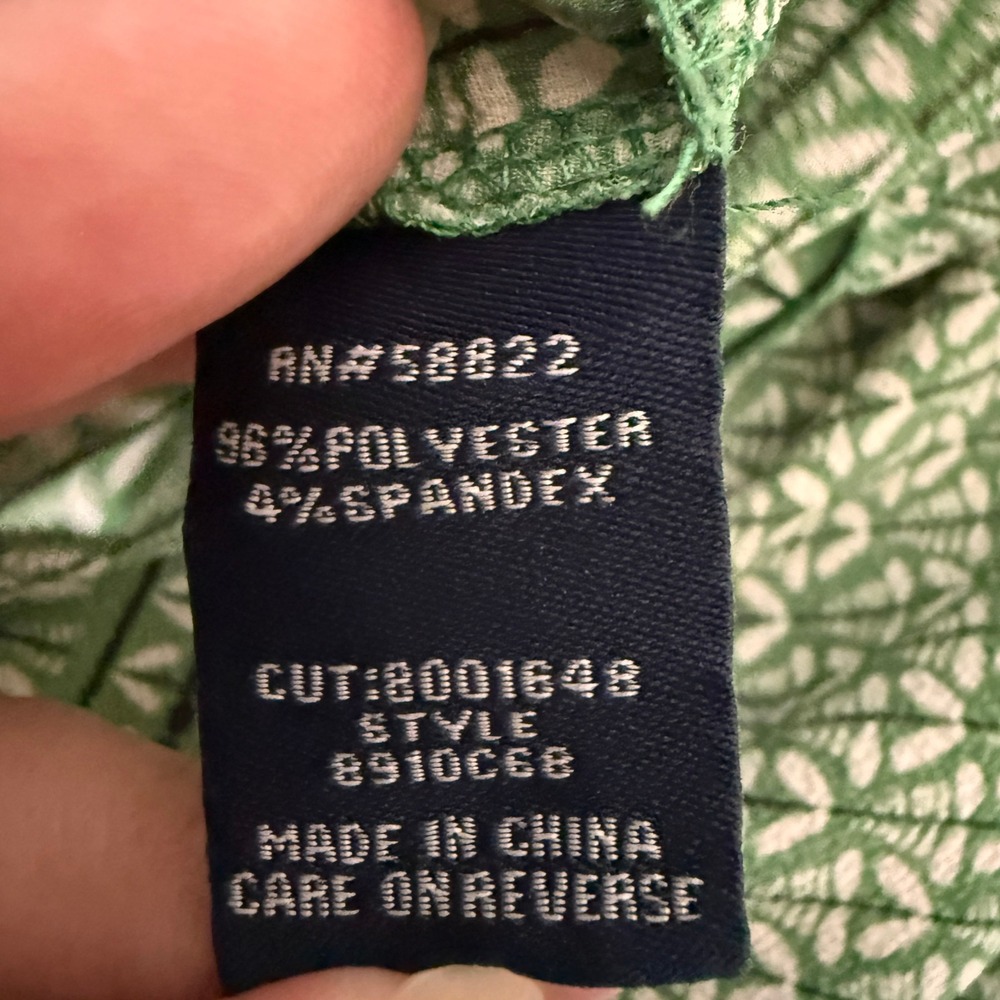 Max Edition Green Tiered Maxi Dress Medium Garden French Cottagecore Peasant - Picture 8 of 9